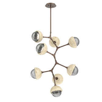 Cabochon Chandelier Large Pendant Burnished Bronze (1289|CHB0093-VB-BB-S-001-L3-TR)