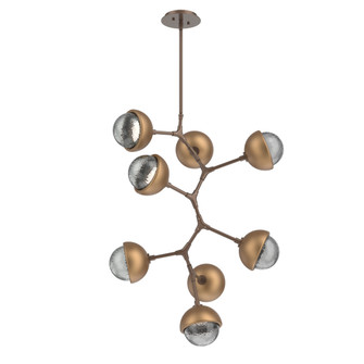 Cabochon Chandelier Large Pendant Burnished Bronze (1289|CHB0093-VB-BB-S-001-L3-NB)