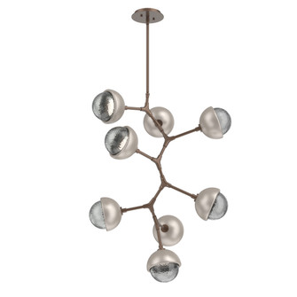 Cabochon Chandelier Large Pendant Burnished Bronze (1289|CHB0093-VB-BB-S-001-L3-BS)