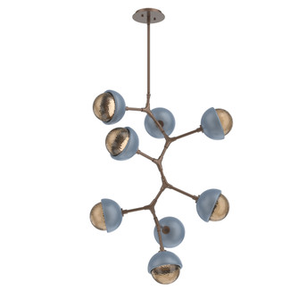 Cabochon Chandelier Large Pendant Burnished Bronze (1289|CHB0093-VB-BB-B-001-L3-BU)