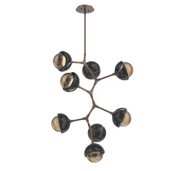 Cabochon Chandelier Large Pendant Burnished Bronze (1289|CHB0093-VB-BB-B-001-L3-BM)