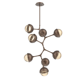 Cabochon Chandelier Large Pendant Burnished Bronze (1289|CHB0093-VB-BB-A-001-L3-MS)