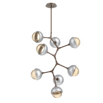 Cabochon Chandelier Large Pendant Burnished Bronze (1289|CHB0093-VB-BB-A-001-L1-CS)