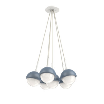 Cabochon Cluster - 6pc (1289|CHB0093-0F-WI-WL-C01-L3-BU)