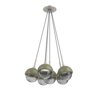 Cabochon Cluster - 6pc (1289|CHB0093-0F-BS-S-C01-L1-GE)