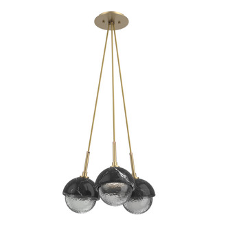 Cabochon Multi Light Pendant Single Port Canopy Novel Brass (1289|CHB0093-0E-NB-S-C01-L1-BM)
