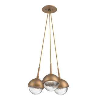 Cabochon Multi Light Pendant Single Port Canopy Novel Brass (1289|CHB0093-0E-NB-C-C01-L1-MS)