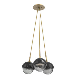 Cabochon Multi Light Pendant Single Port Canopy Gilded Brass (1289|CHB0093-0E-GB-S-C01-L1-BM)
