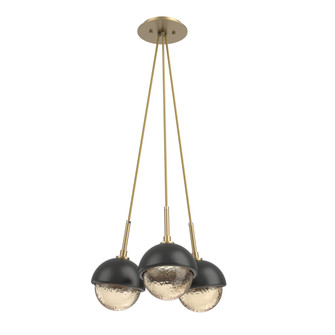 Cabochon Multi Light Pendant Single Port Canopy Gilded Brass (1289|CHB0093-0E-GB-A-C01-L1-MB)