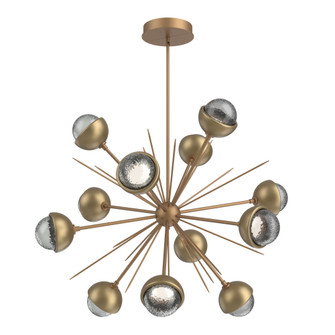 Cabochon Chandelier Large Pendant Novel Brass (1289|CHB0093-0B-NB-S-001-L3-GB)