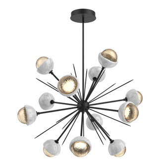 Cabochon Chandelier Large Pendant Matte Black (1289|CHB0093-0B-MB-A-001-L1-WM)