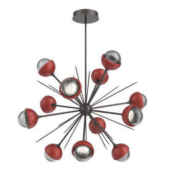 Cabochon Chandelier Large Pendant Graphite (1289|CHB0093-0B-GP-S-001-L1-RE)