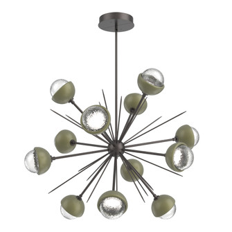 Cabochon Chandelier Large Pendant Graphite (1289|CHB0093-0B-GP-C-001-L1-GE)