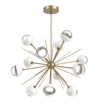 Cabochon Chandelier Large Pendant Gilded Brass (1289|CHB0093-0B-GB-C-001-L1-WI)