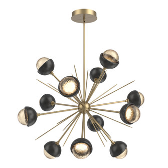 Cabochon Chandelier Large Pendant Gilded Brass (1289|CHB0093-0B-GB-A-001-L3-MB)