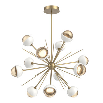 Cabochon Chandelier Large Pendant Gilded Brass (1289|CHB0093-0B-GB-A-001-L1-WI)