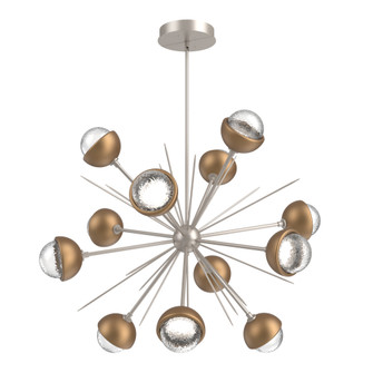Cabochon Chandelier Large Pendant Beige Silver (1289|CHB0093-0B-BS-C-001-L1-NB)