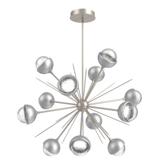 Cabochon Chandelier Large Pendant Beige Silver (1289|CHB0093-0B-BS-C-001-L1-CS)