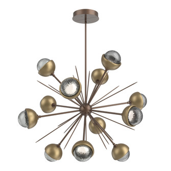 Cabochon Chandelier Large Pendant Burnished Bronze (1289|CHB0093-0B-BB-S-001-L1-GB)