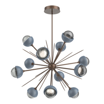 Cabochon Chandelier Large Pendant Burnished Bronze (1289|CHB0093-0B-BB-S-001-L1-BU)