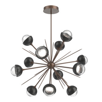 Cabochon Chandelier Large Pendant Burnished Bronze (1289|CHB0093-0B-BB-C-001-L1-MB)