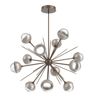 Cabochon Chandelier Large Pendant Burnished Bronze (1289|CHB0093-0B-BB-C-001-L1-BS)