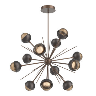 Cabochon Chandelier Large Pendant Burnished Bronze (1289|CHB0093-0B-BB-B-001-L3-GP)