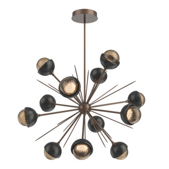 Cabochon Chandelier Large Pendant Burnished Bronze (1289|CHB0093-0B-BB-B-001-L1-MB)