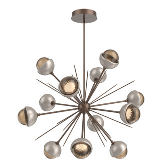 Cabochon Chandelier Large Pendant Burnished Bronze (1289|CHB0093-0B-BB-B-001-L1-BS)