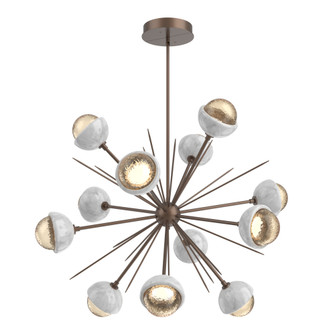 Cabochon Chandelier Large Pendant Burnished Bronze (1289|CHB0093-0B-BB-A-001-L3-WM)
