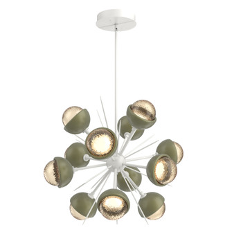 Cabochon Chandelier Large Pendant Salt White (1289|CHB0093-0A-WI-A-001-L3-GE)