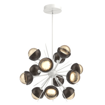 Cabochon Chandelier Large Pendant Salt White (1289|CHB0093-0A-WI-A-001-L3-FB)