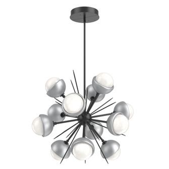 Cabochon Chandelier Large Pendant Matte Black (1289|CHB0093-0A-MB-WL-001-L3-CS)