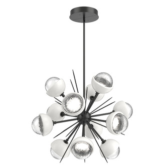 Cabochon Chandelier Large Pendant Matte Black (1289|CHB0093-0A-MB-C-001-L1-WI)