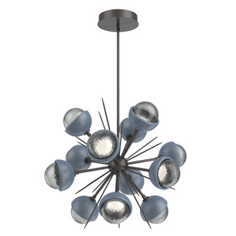 Cabochon Chandelier Large Pendant Graphite (1289|CHB0093-0A-GP-S-001-L3-BU)