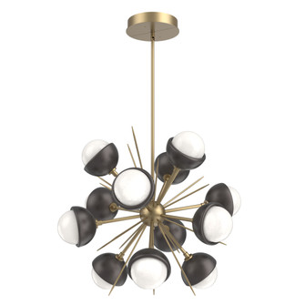 Cabochon Chandelier Large Pendant Gilded Brass (1289|CHB0093-0A-GB-WL-001-L3-GP)