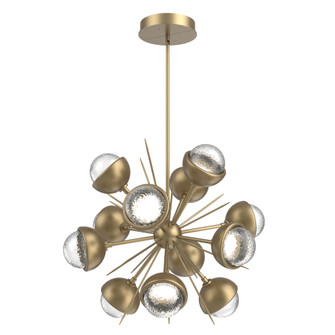 Cabochon Chandelier Large Pendant Gilded Brass (1289|CHB0093-0A-GB-C-001-L1-MS)
