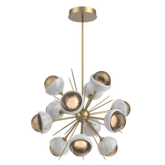 Cabochon Chandelier Large Pendant Gilded Brass (1289|CHB0093-0A-GB-B-001-L1-WM)