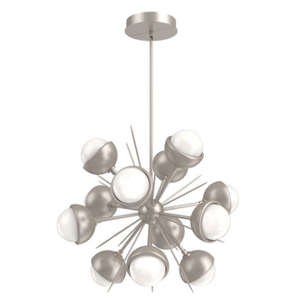 Cabochon Chandelier Large Pendant Beige Silver (1289|CHB0093-0A-BS-WL-001-L3-MS)