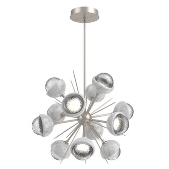 Cabochon Chandelier Large Pendant Beige Silver (1289|CHB0093-0A-BS-C-001-L3-WM)