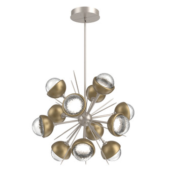 Cabochon Chandelier Large Pendant Beige Silver (1289|CHB0093-0A-BS-C-001-L1-GB)