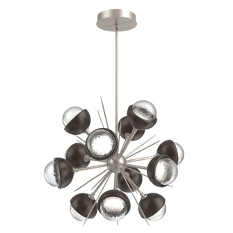 Cabochon Chandelier Large Pendant Beige Silver (1289|CHB0093-0A-BS-C-001-L1-FB)