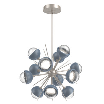 Cabochon Chandelier Large Pendant Beige Silver (1289|CHB0093-0A-BS-C-001-L1-BU)
