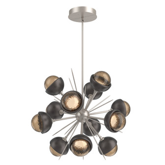 Cabochon Chandelier Large Pendant Beige Silver (1289|CHB0093-0A-BS-B-001-L1-GP)