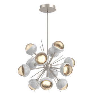 Cabochon Chandelier Large Pendant Beige Silver (1289|CHB0093-0A-BS-A-001-L3-WM)