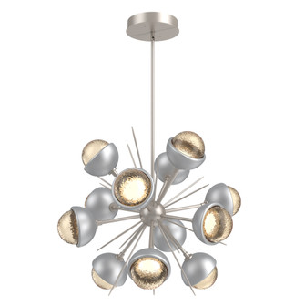 Cabochon Chandelier Large Pendant Beige Silver (1289|CHB0093-0A-BS-A-001-L3-CS)