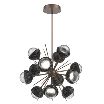 Cabochon Chandelier Large Pendant Burnished Bronze (1289|CHB0093-0A-BB-C-001-L3-BM)