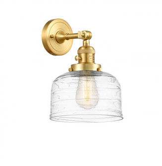 Bell - 1 Light - 8 inch - Satin Gold - Adjustable Sconce (3442|203SW-SG-G713)