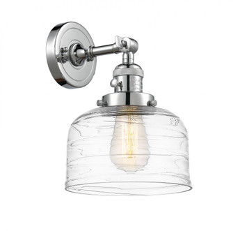 Bell - 1 Light - 8 inch - Polished Chrome - Adjustable Sconce (3442|203SW-PC-G713-LED)