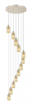 Crown Point - 12 Light - 24 inch - Polished Nickel - Multi Pendant (3442|126B-12P-PN-G434-7ME)